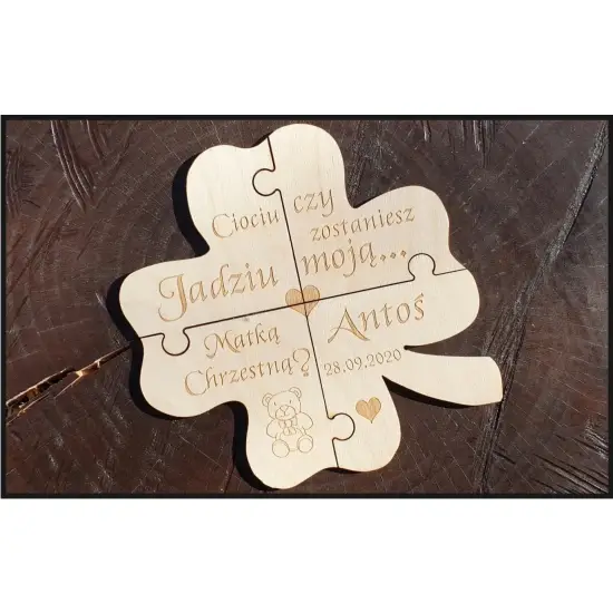 Puzzle czy zostaniesz moją Matką /Ojcem Chrzestnym RP722